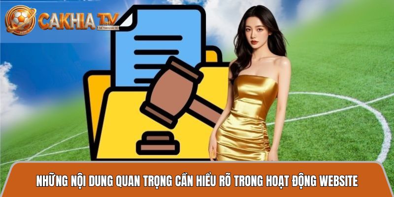 Điều khoản sử dụng - Hiểu rõ quy định nội dung để tránh vi phạm khi truy cập 2 nhung noi dung quan trong can hieu ro